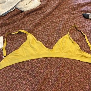 Nude sunflower bralette